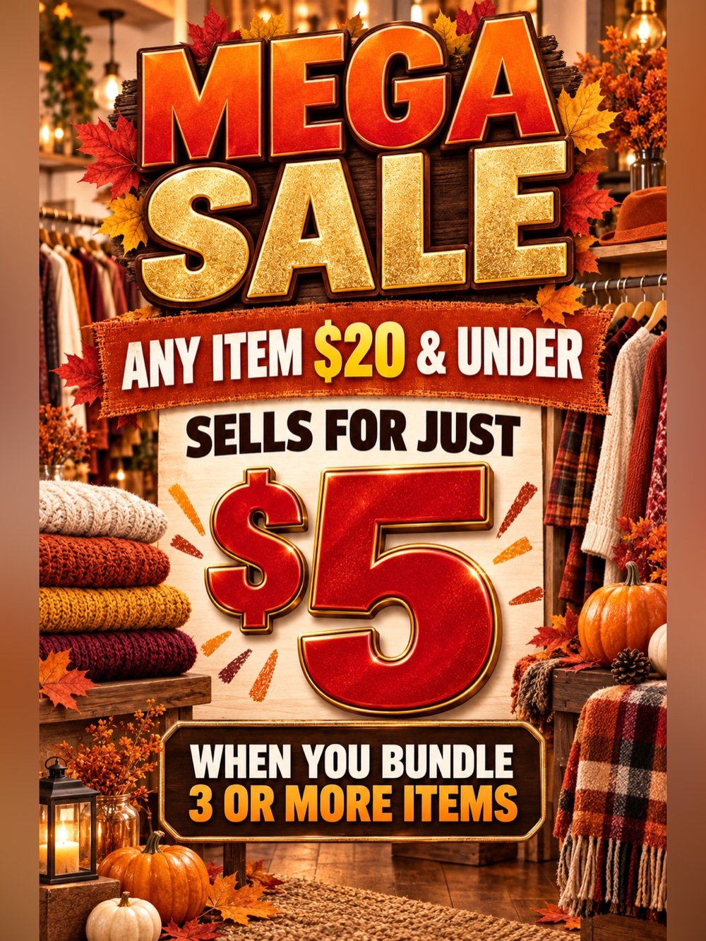 Mega Sale!!!! - Picture 1 of 1